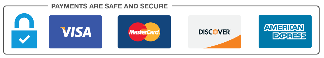Payments are Safe and Secure