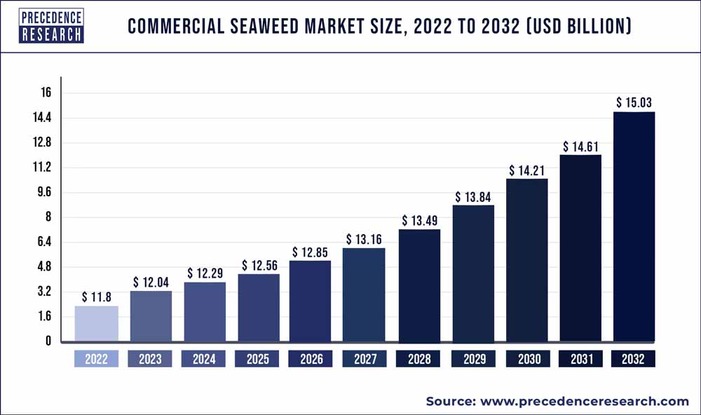 Commercial Seaweed Market Size 2023 To 2032