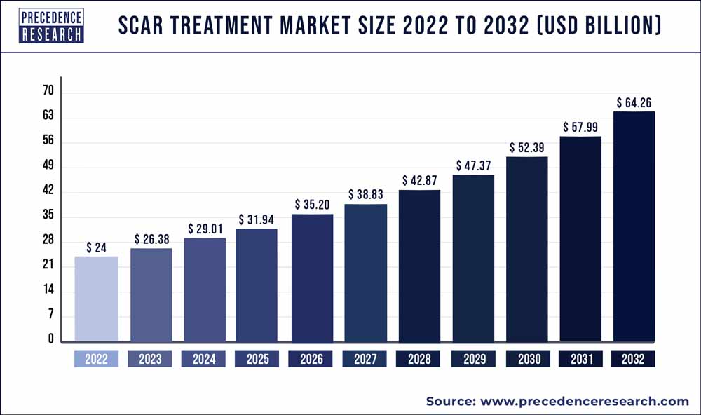 Scar Treatment Market Size 2020 to 2030