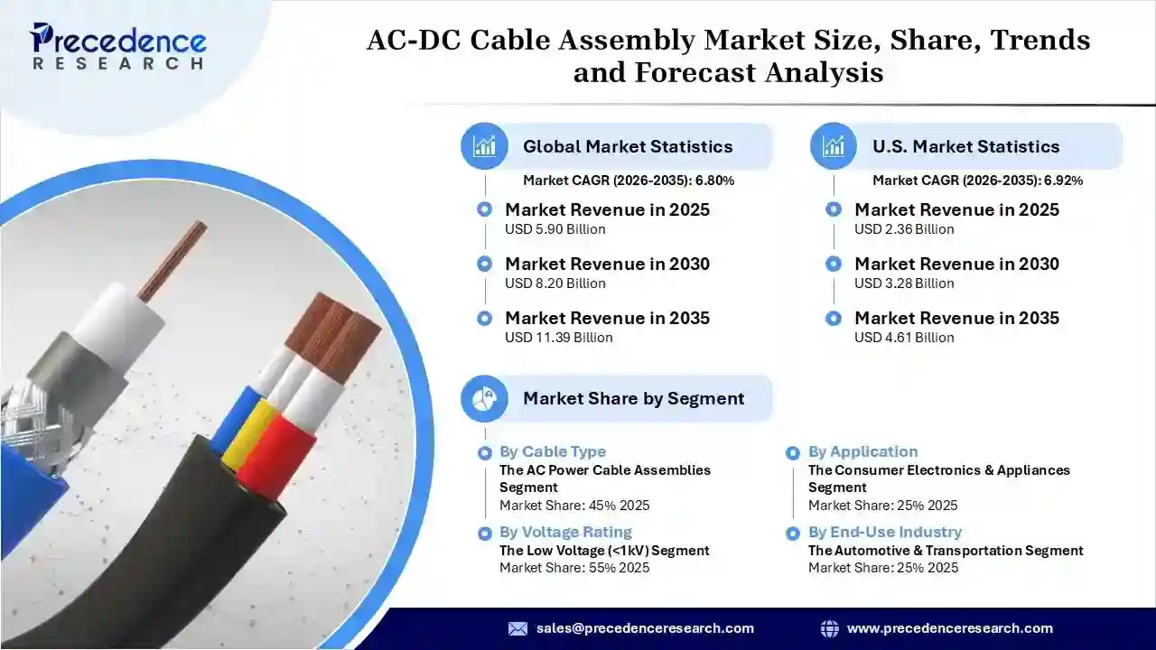 AC-DC Cable Assembly Market Revenue Statistics