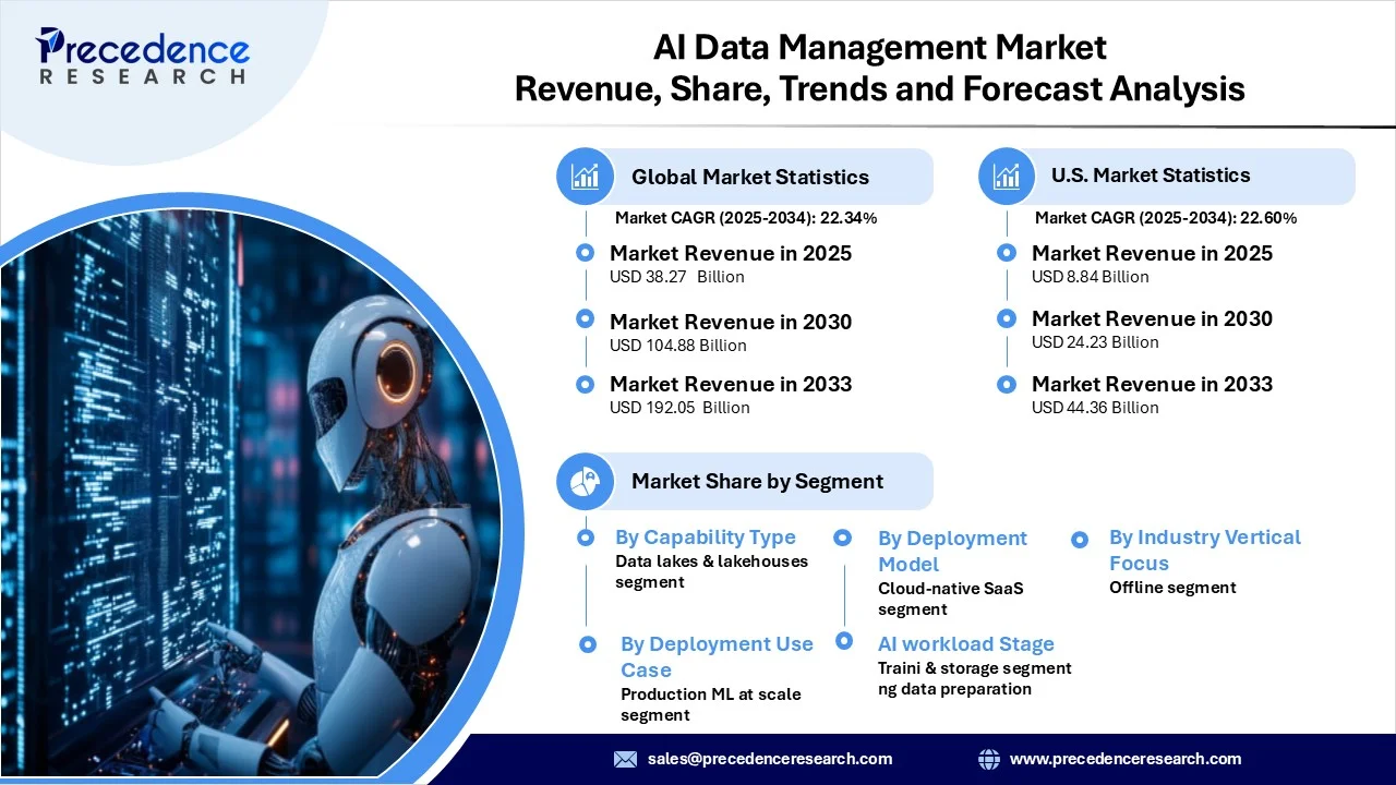 AI Data Management Market Revenue Statistics