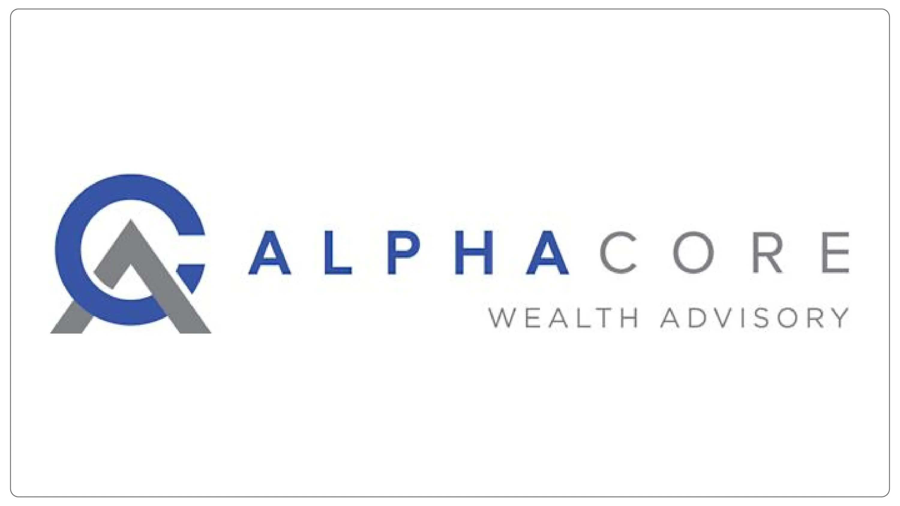 AlphaCore Wealth Advisory AlphaCore Wealth Advisory