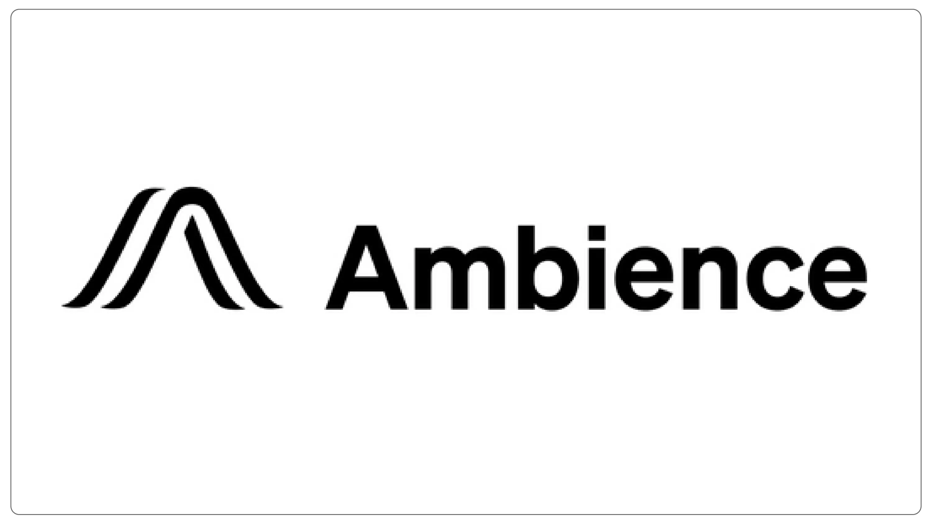 Ambience Healthcare