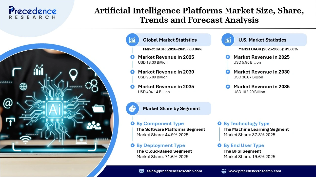 Artificial Intelligence Platforms Market Revenue Statistics Artificial Intelligence Platforms Market Revenue Statistics