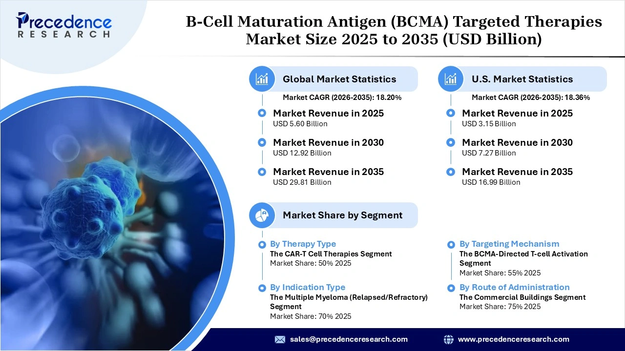 B-Cell Maturation Antigen Targeted Therapies Market Revenue Statistics