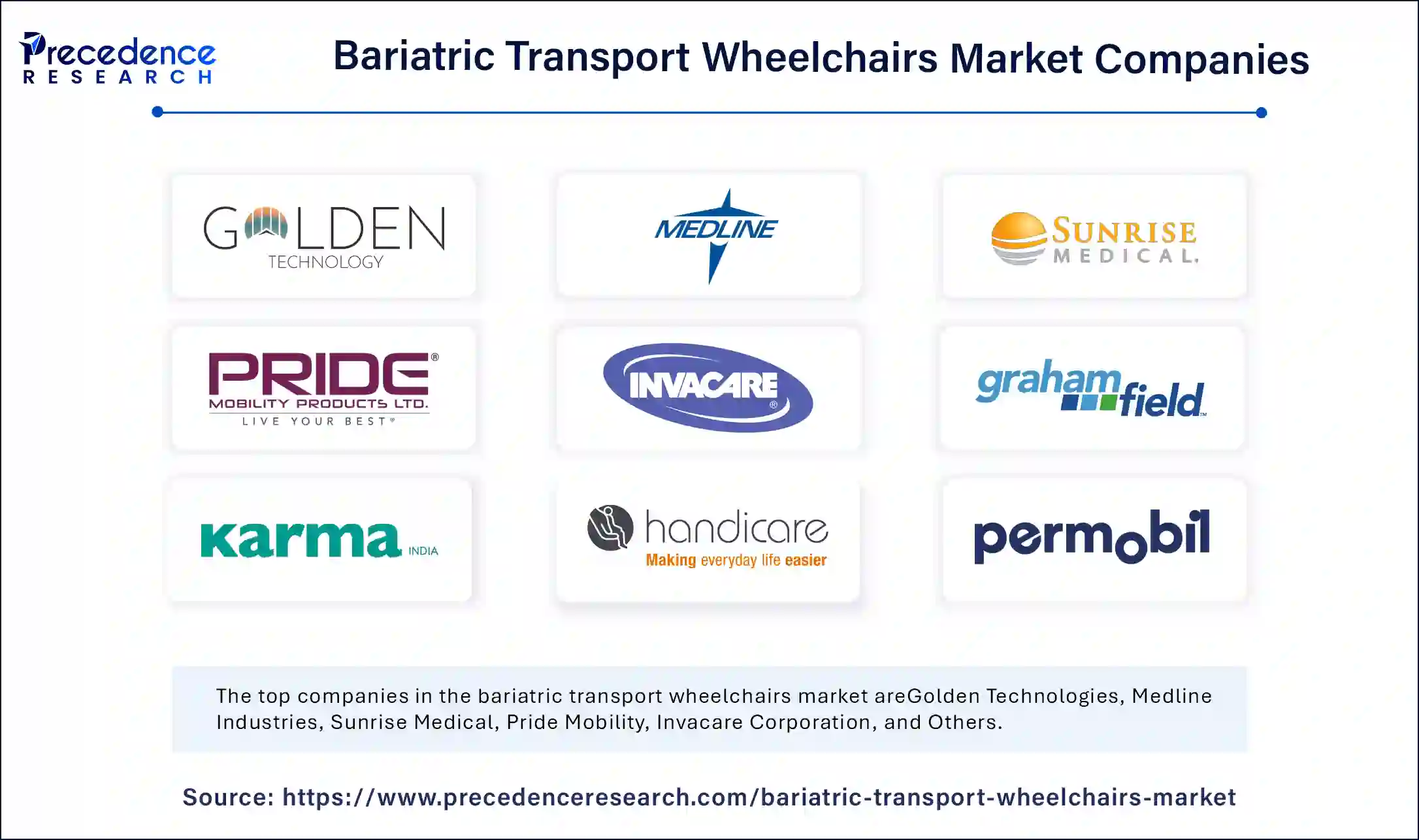 Bariatric Transport Wheelchairs Market Companies