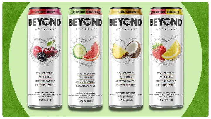 Beyond Immerse Protein Drinks New Flavors