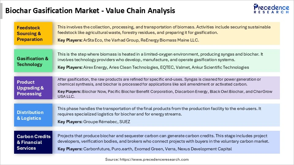 Biochar Gasification Market Value Chain Analysis