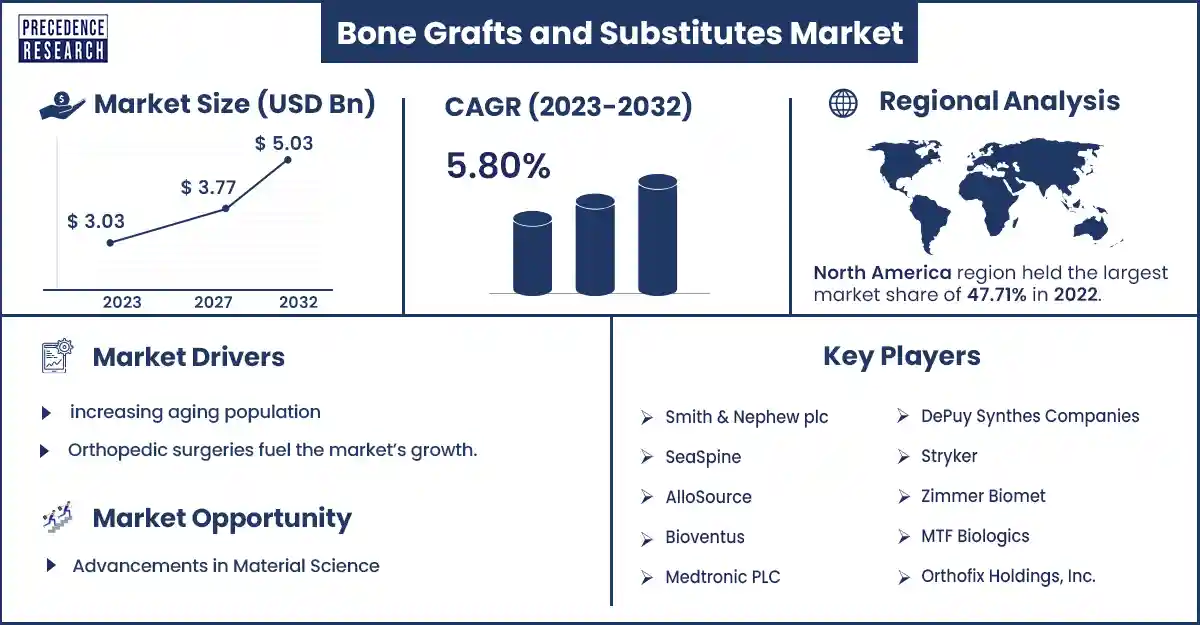 Bone Grafts and Substitutes Market Size and Growth Rate From 2023 to 2032