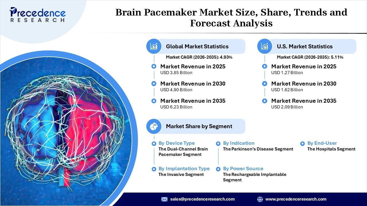 Brain Pacemaker Market Revenue Statistics