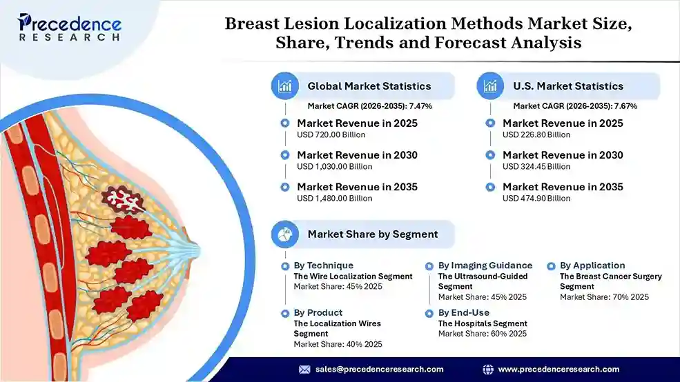 Breast Lesion Localization Methods Market Revenue Statistics Breast Lesion Localization Methods Market Revenue Statistics