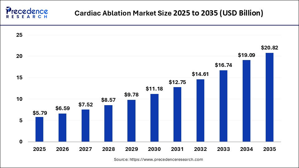 Cardiac Ablation Market Size 2025 to 2035