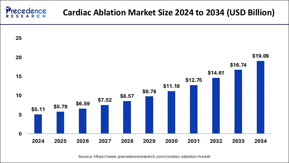 Cardiac Ablation Market Size 2024 to 2033