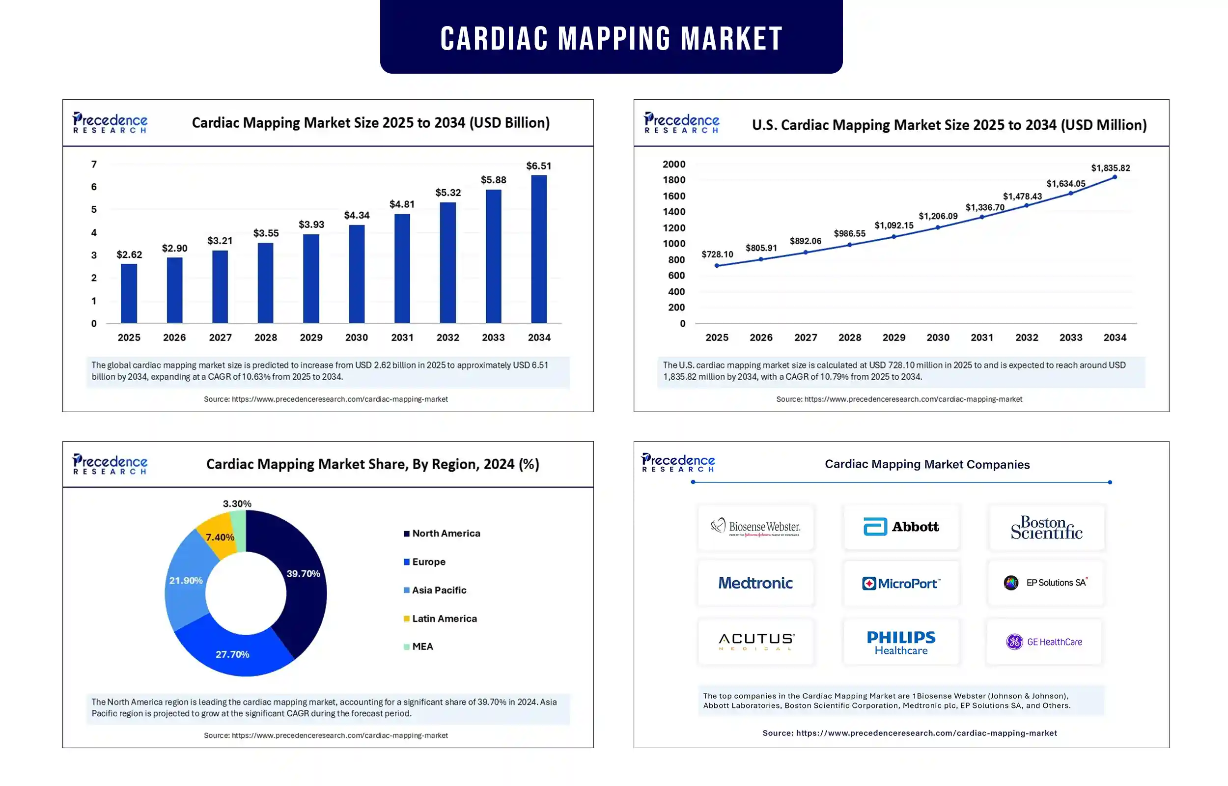 Cardiac Mapping Market Revenue Statistics