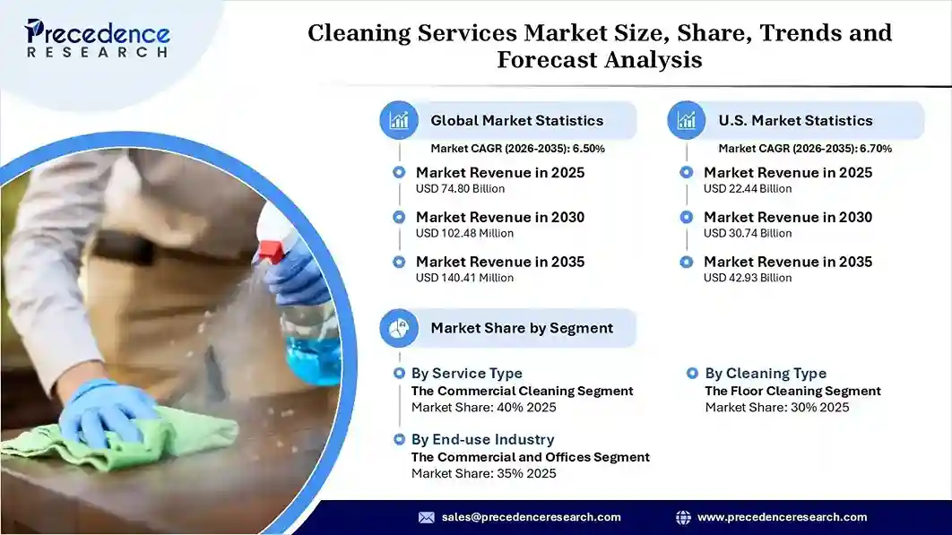 Cleaning Services Market Revenue Statistics