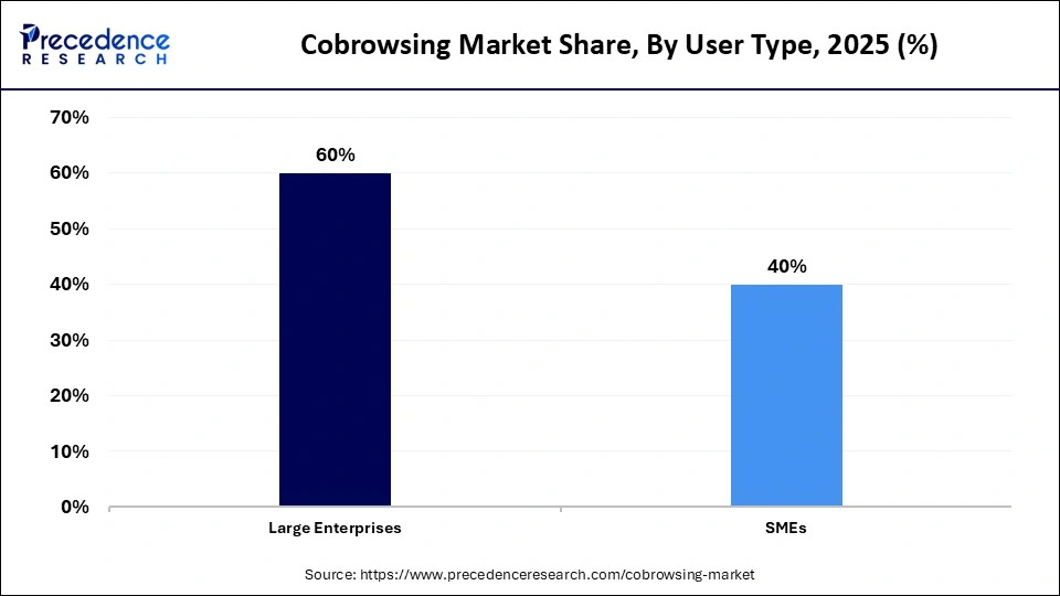 Cobrowsing Market Share, By User Type, 2025 (%)
