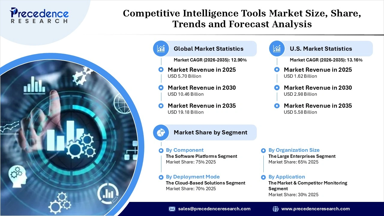 Competitive Intelligence Tools Market Revenue Statistics