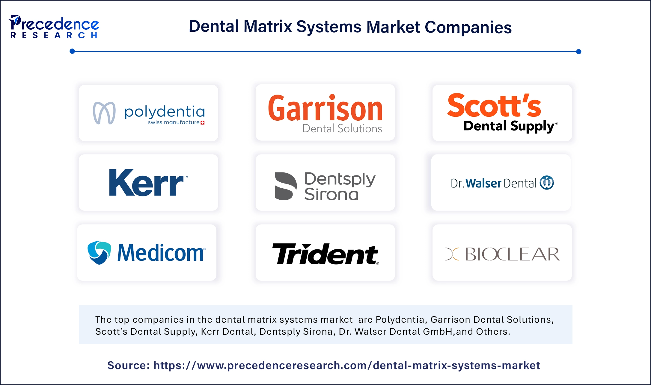Dental Matrix Systems Market Companies