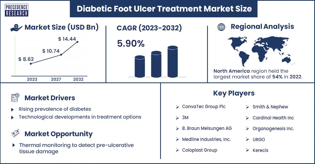 Diabetic Foot Ulcer Treatment Market Size and Growth Rate 2023 to 2032