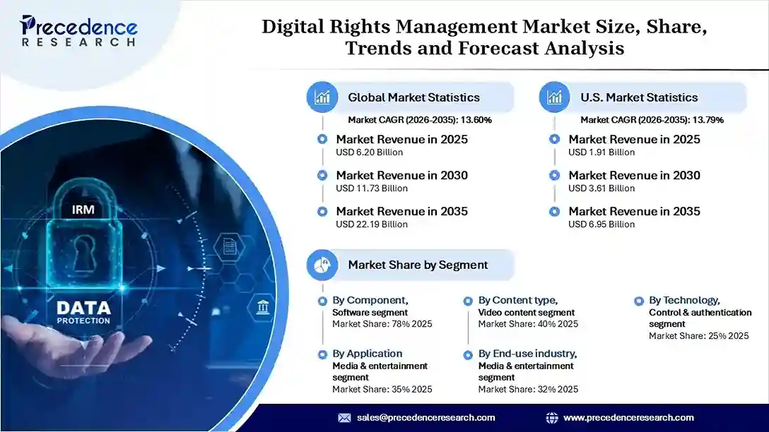 Digital Rights Management Market Revenue Statistics