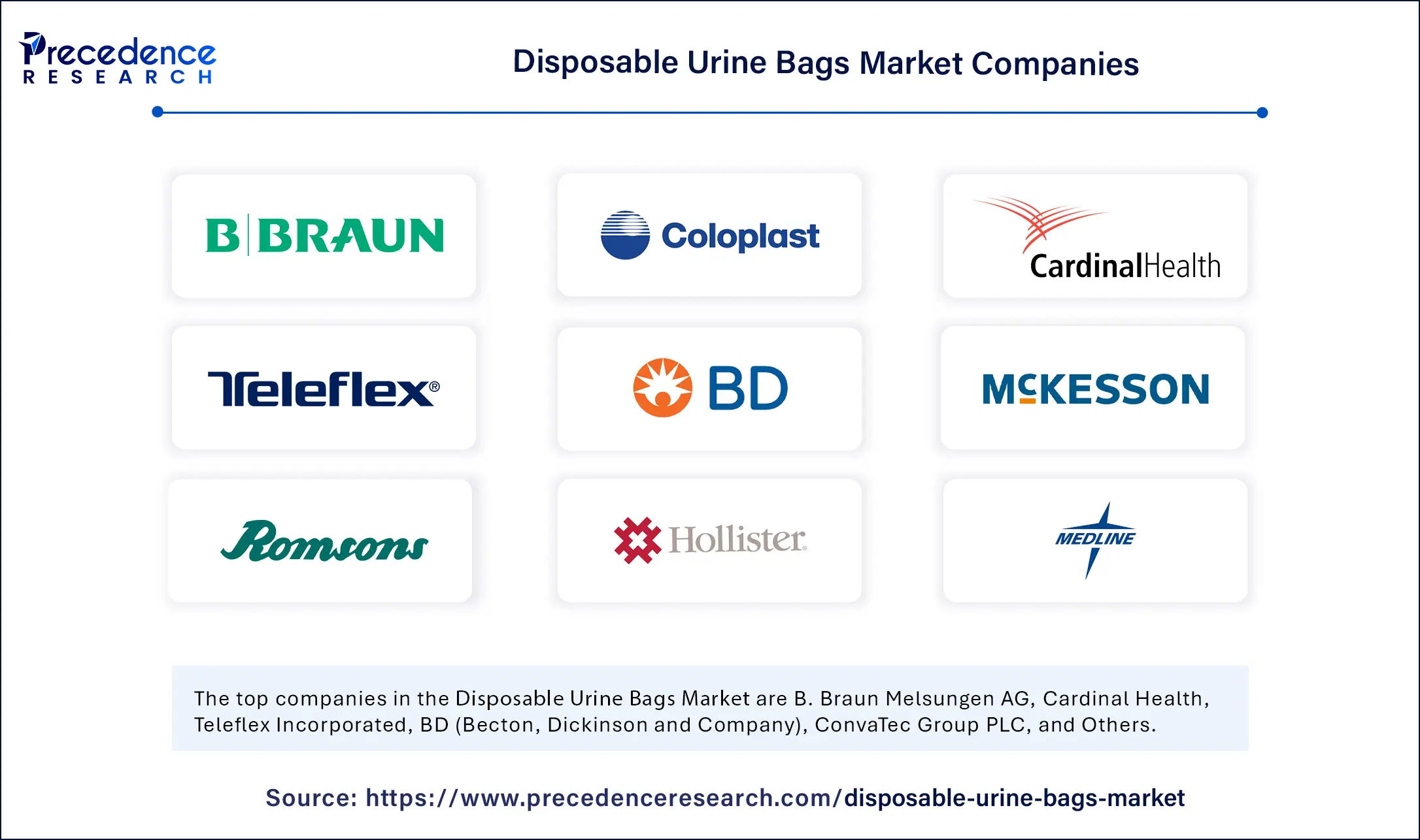 Disposable Urine Bags Market Companies