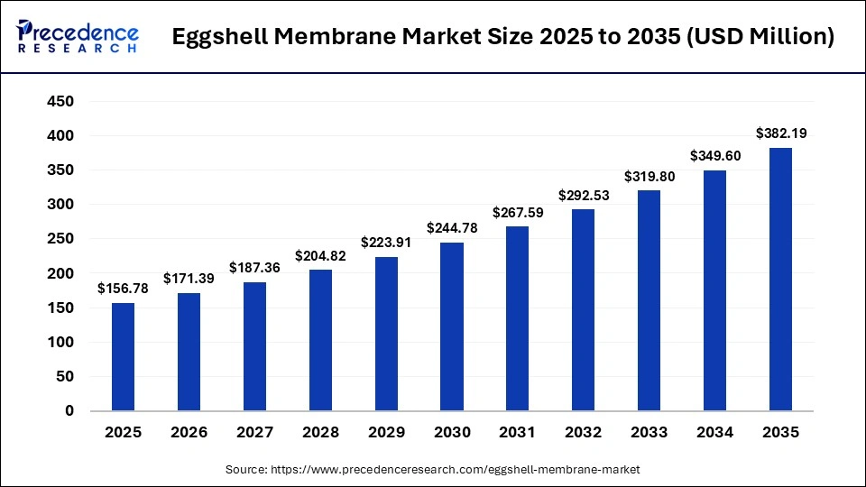 Eggshell Membrane Market Size 2025 to 2035