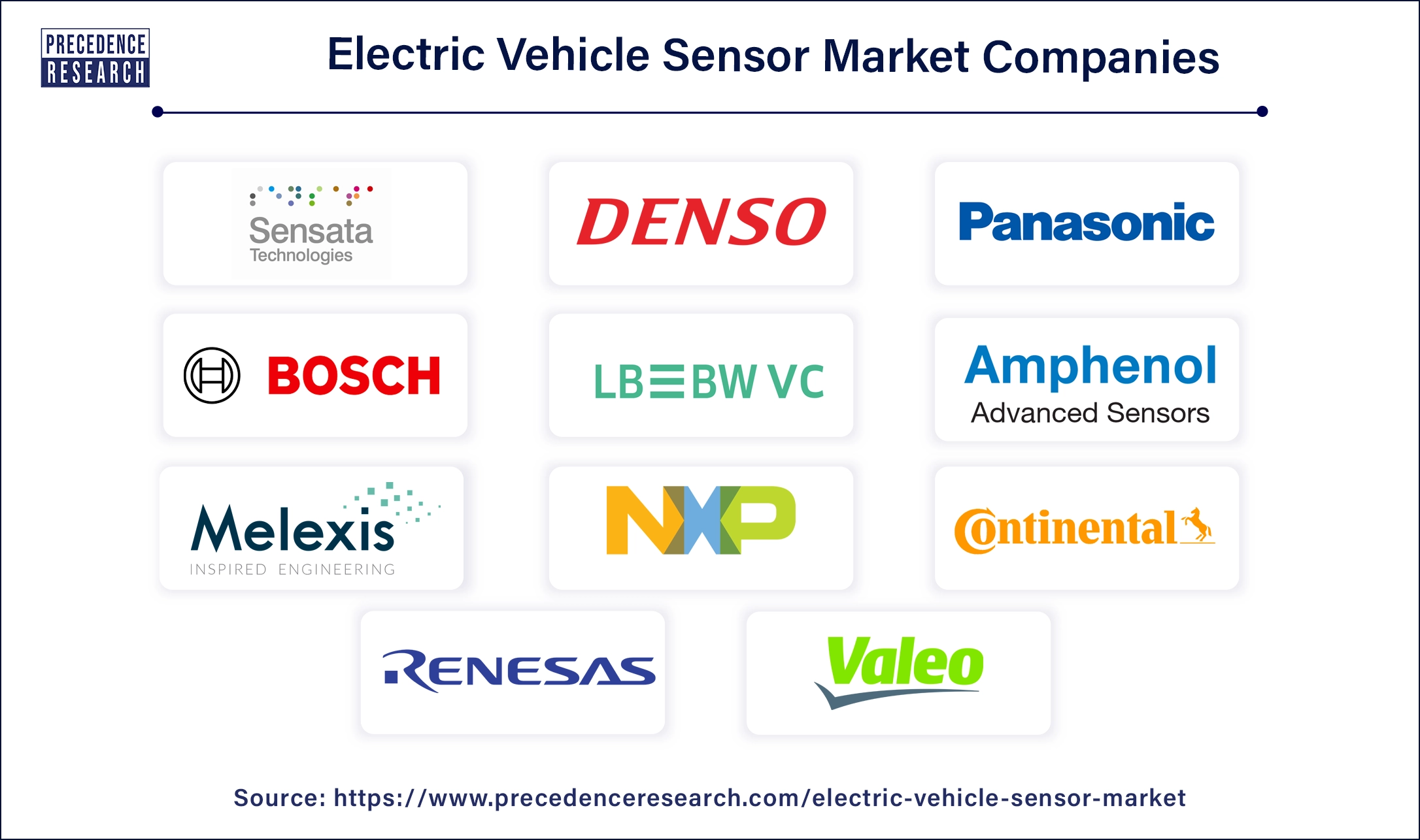 Electric Vehicle Sensor Key Players Electric Vehicle Sensor Key Players