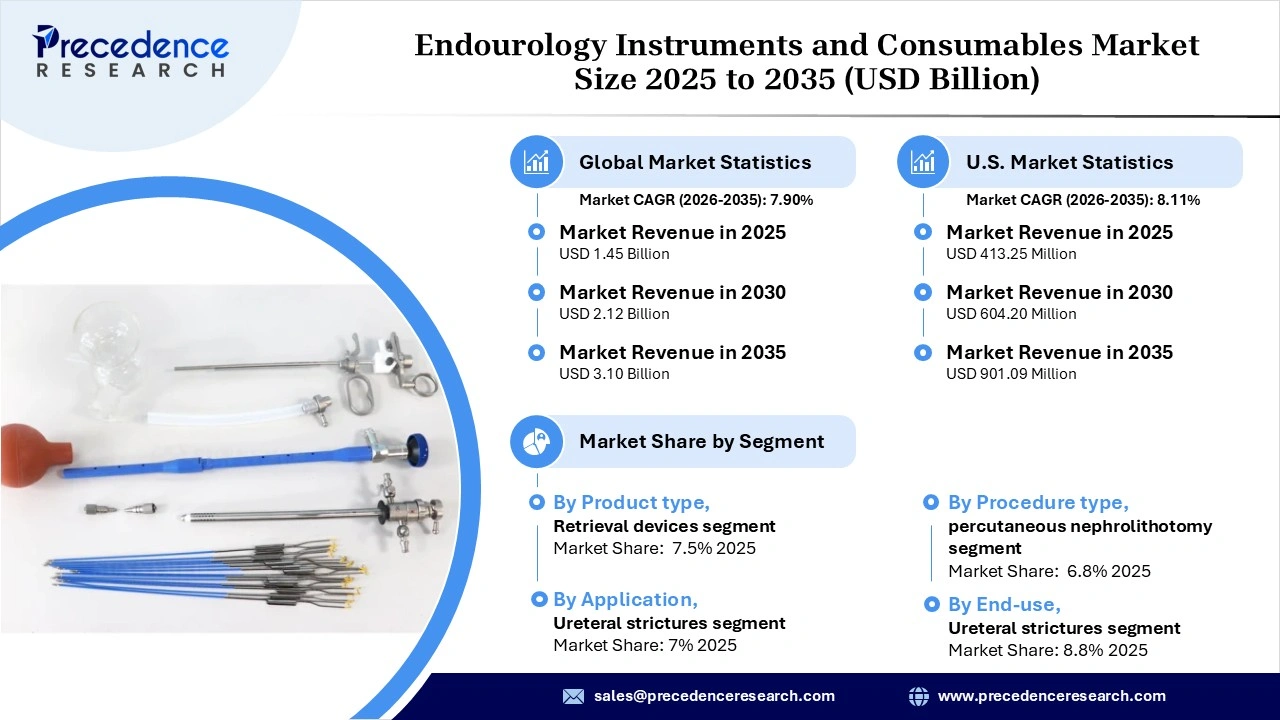Endourology Instruments and Consumables Market Revenue Statistics