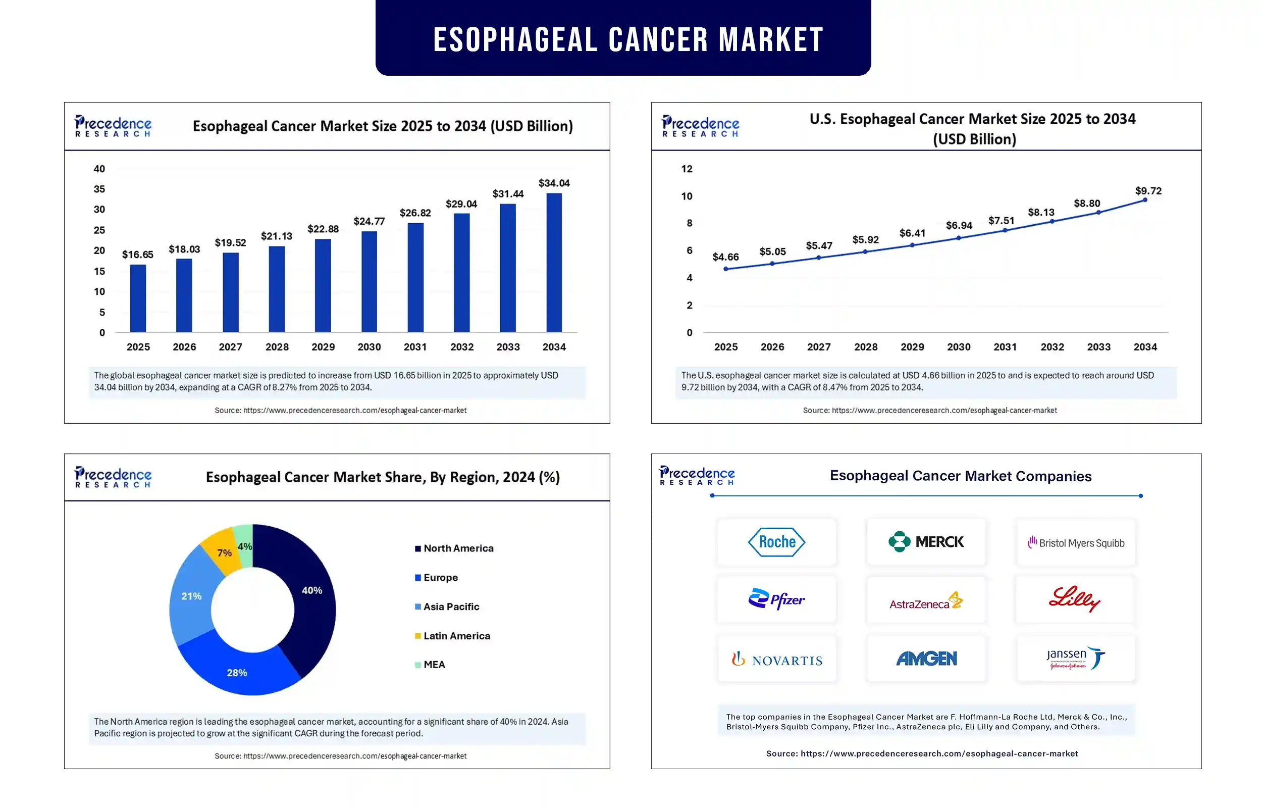Esophageal Cancer Market Revenue Statistics