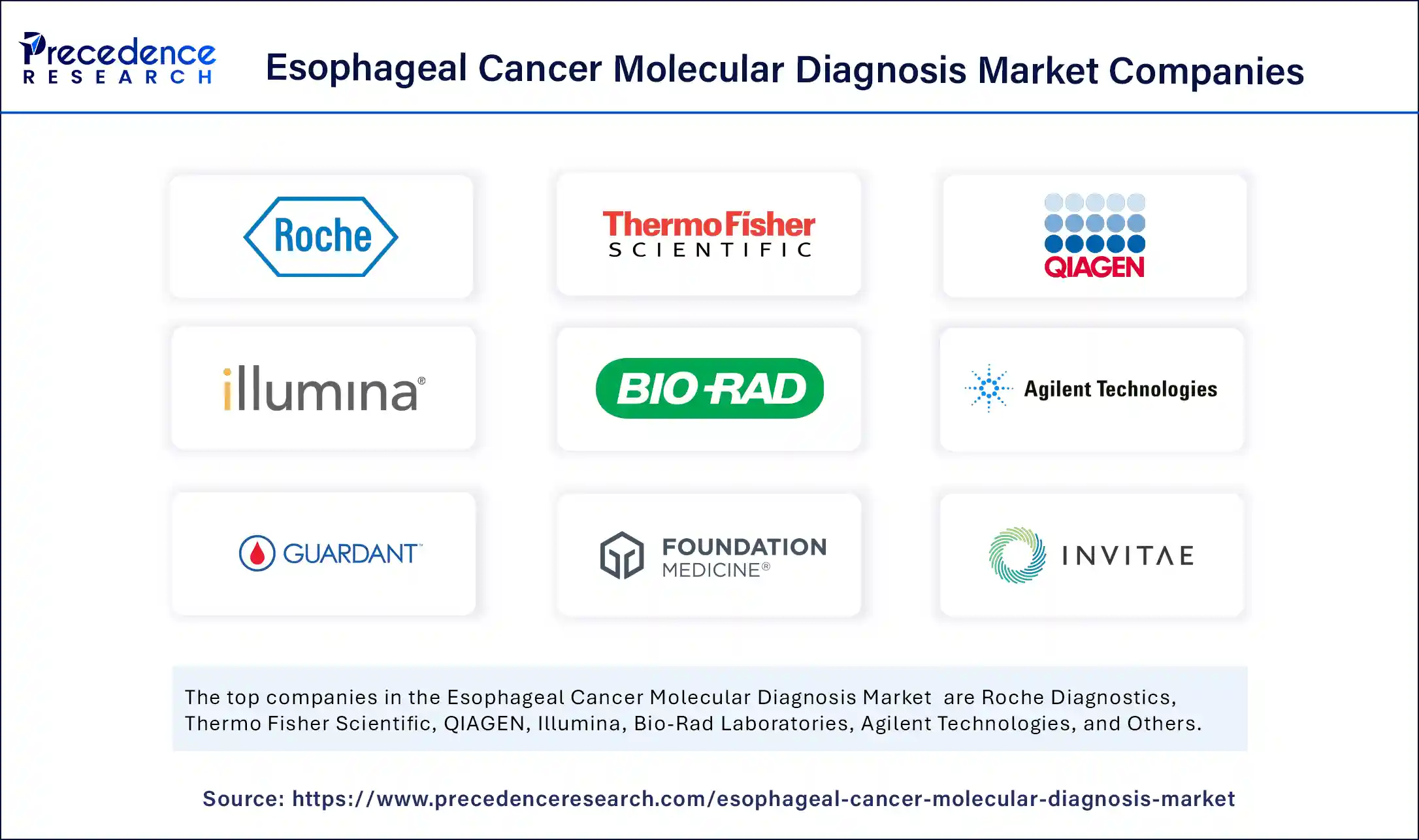 Esophageal Cancer Molecular Diagnosis Market Companies