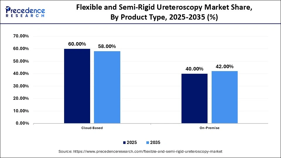 Flexible and Semi-Rigid Ureteroscopy Market Share, By Product Type, 2025-2035 (%)
