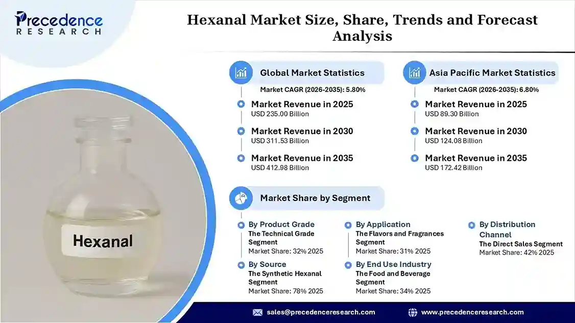 Hexanal Market Revenue Statistics