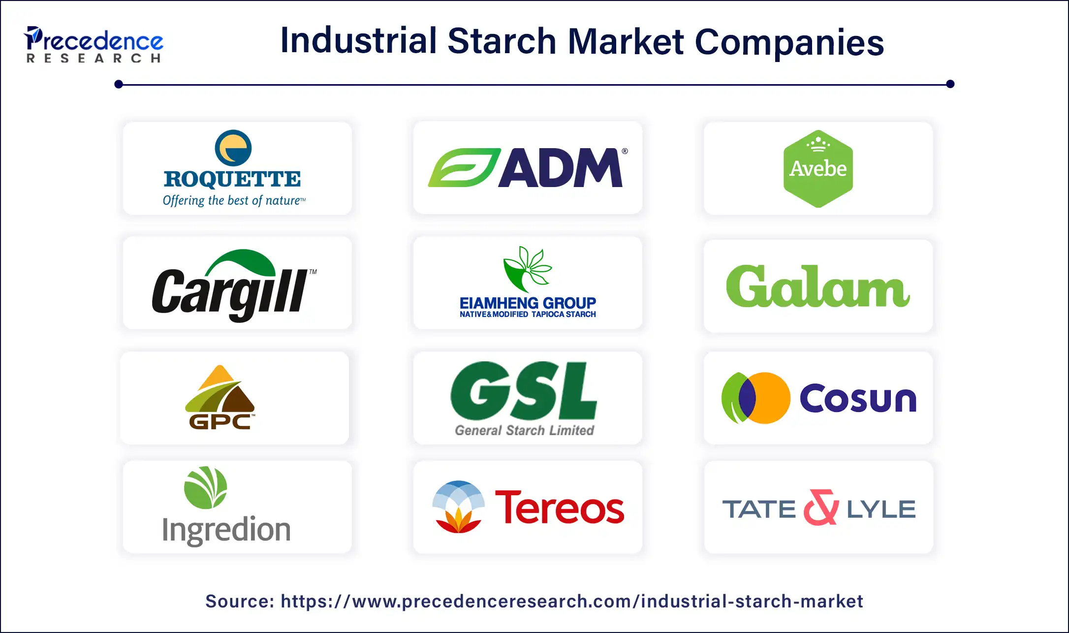 Industrial Starch Market Companies