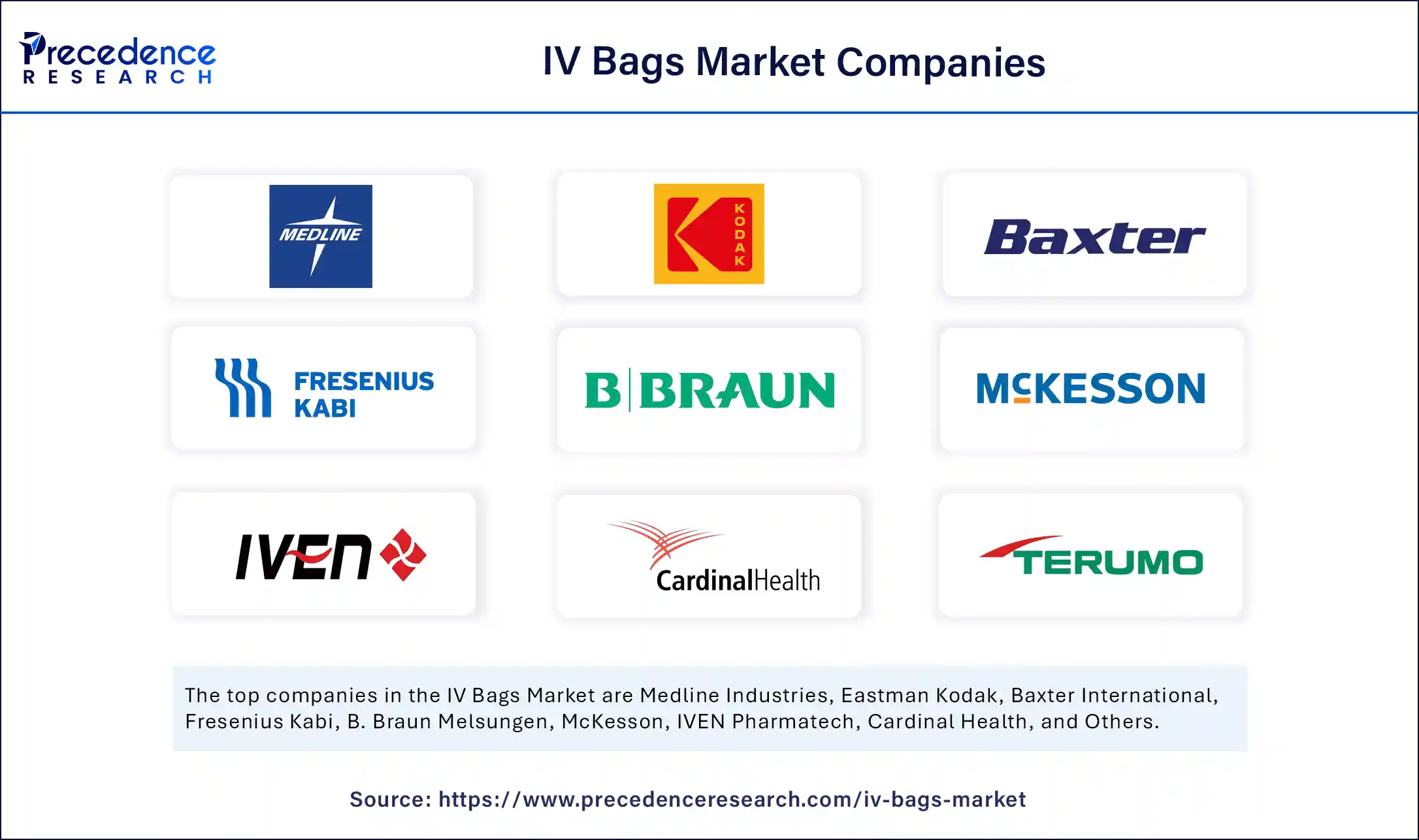 IV Bags Market Companies