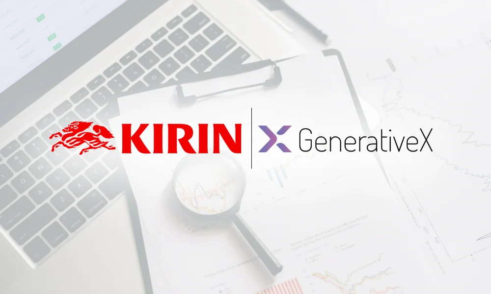 Kirin and GenerativeX transform the upcoming of research and development with AI Kirin and GenerativeX transform the upcoming of research and development with AI