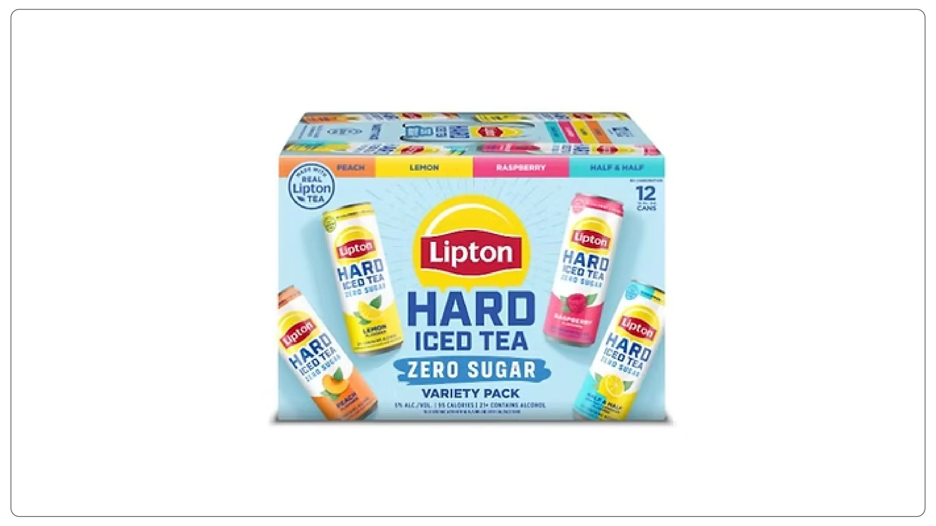 Lipton Hard Iced Tea Zero Sugar RTD launch