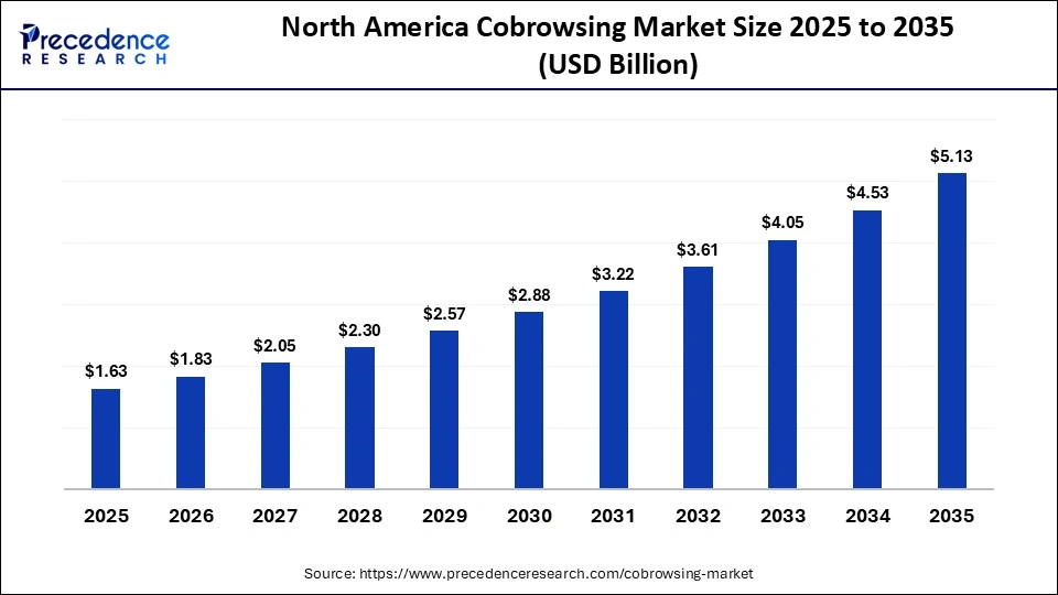 North America Cobrowsing Market Size 2025 to 2035