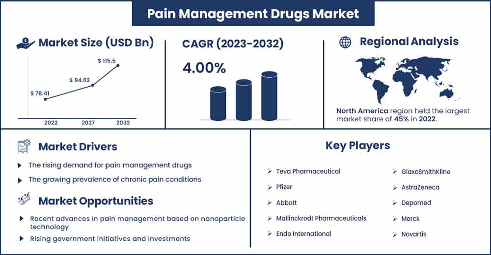 Pain Management Drugs Market Size and Growth Rate From 2023 To 2032