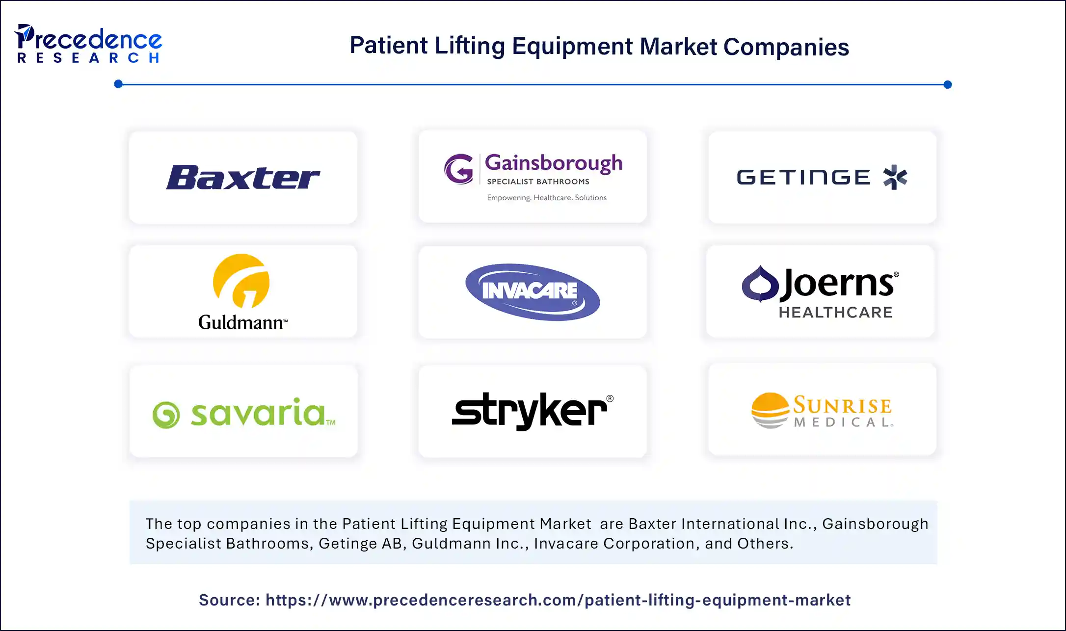 Patient Lifting Equipment Market Companies