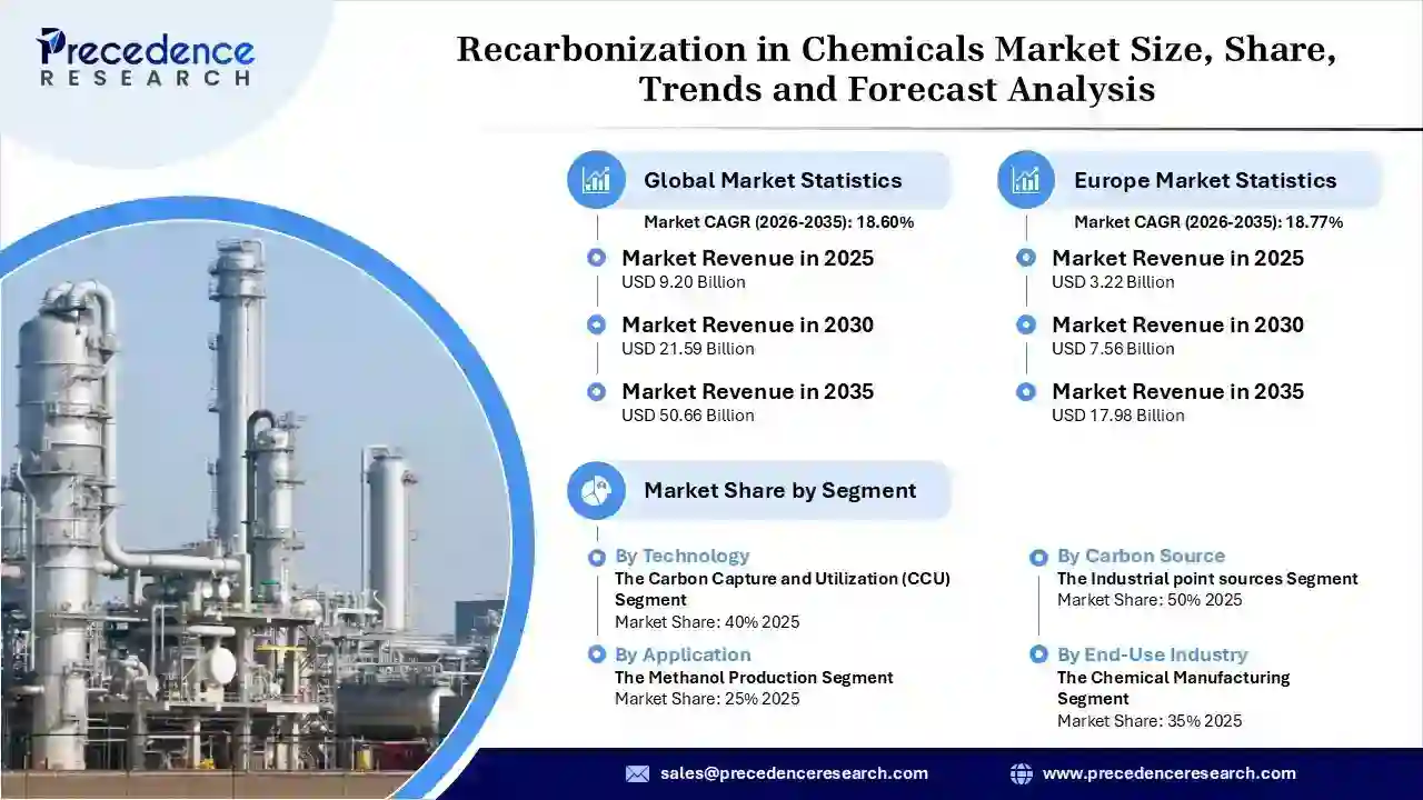 Recarbonization in Chemicals Market Revenue Statistics