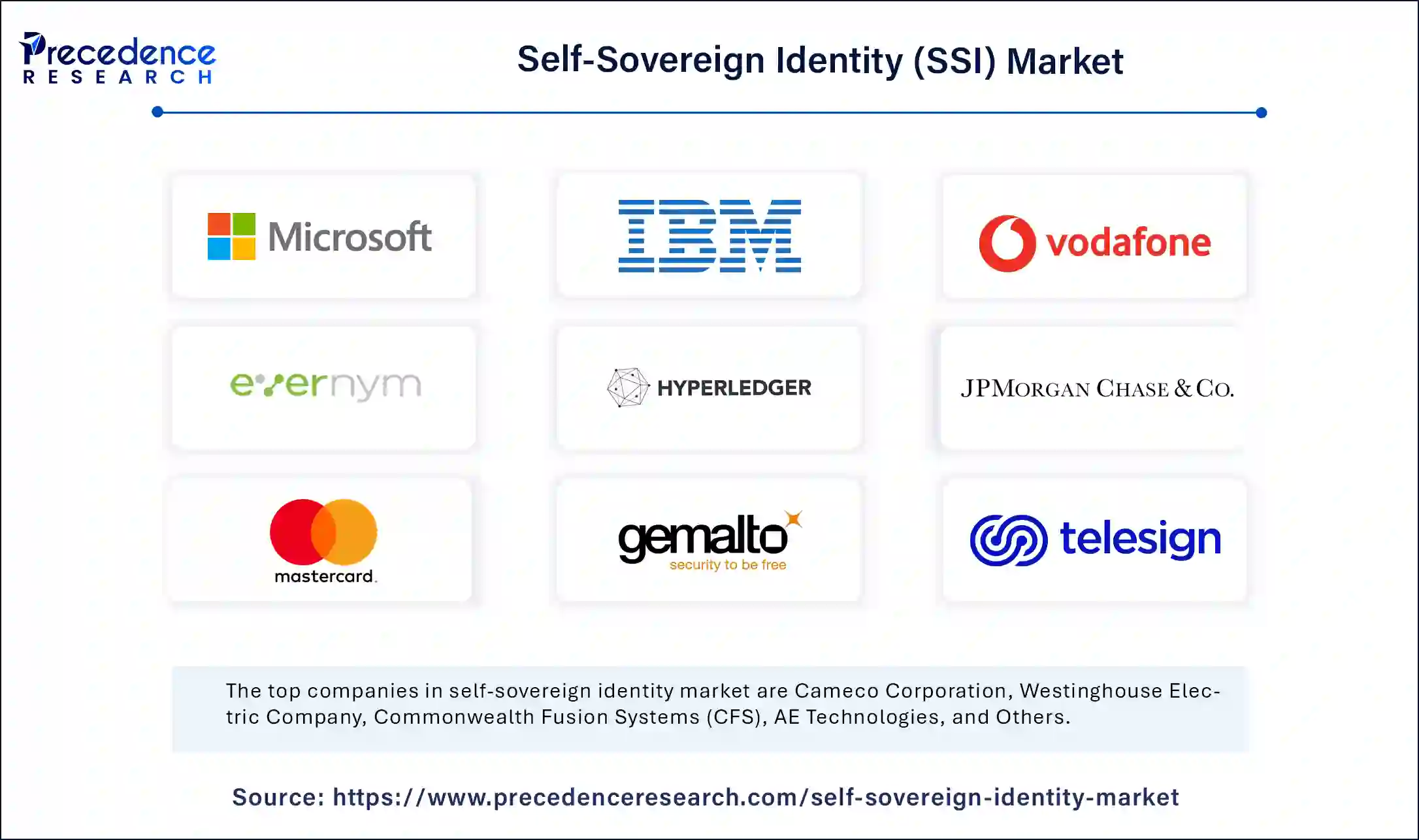 Self-Sovereign Identity (SSI) Market Companies