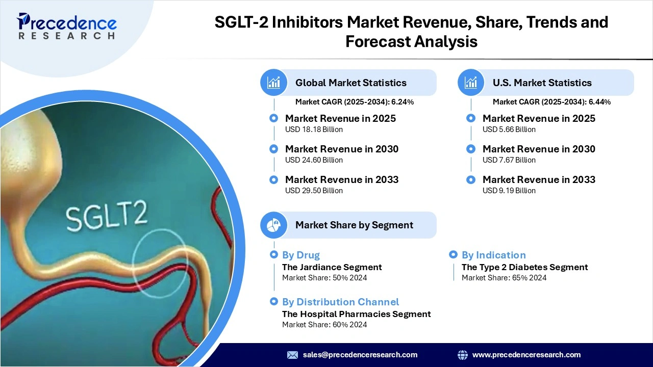 SGLT-2 Inhibitors Market Revenue Statistics SGLT-2 Inhibitors Market Revenue Statistics