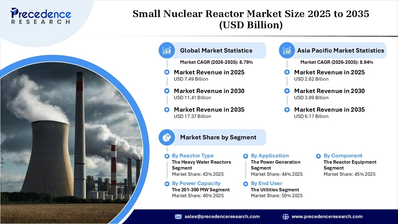 Small Nuclear Reactor Market Revenue Statistics