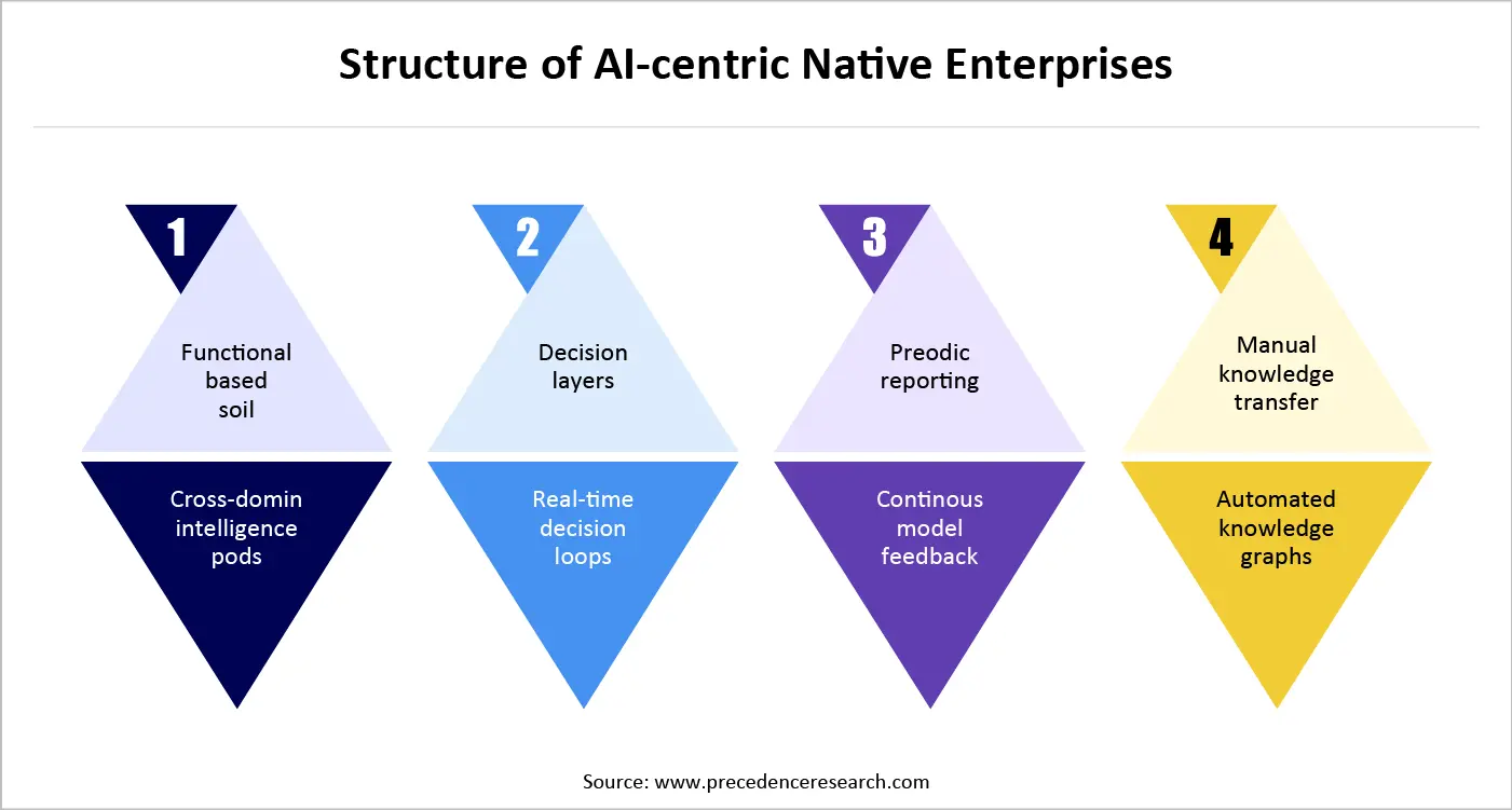 Structure of AI-centric Native Enterprises: 