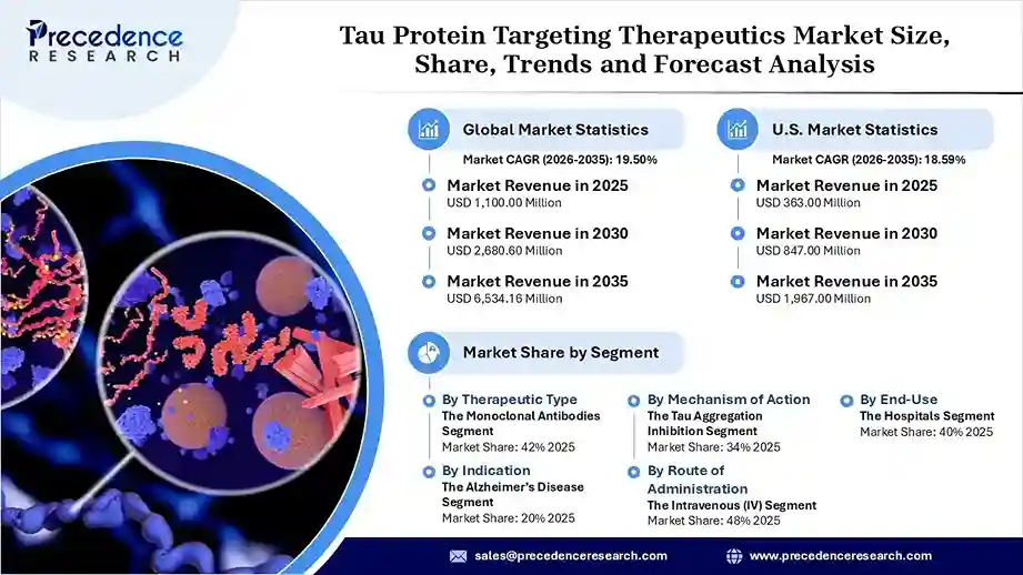 Tau Protein Targeting Therapeutics Market Revenue Statistics Tau Protein Targeting Therapeutics Market Revenue Statistics