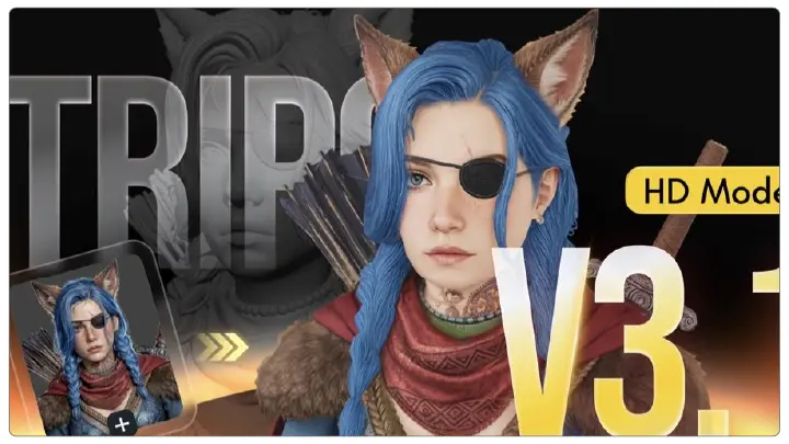 Tripo AI’s H3.1 Tripo AI’s H3.1