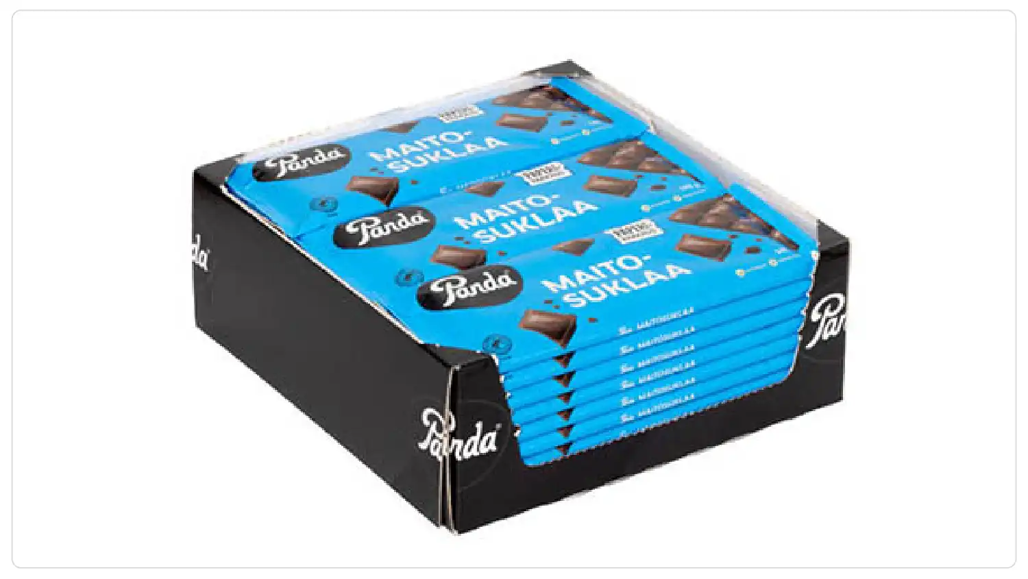 Paper Based Packaging for Panda Milk Chocolate