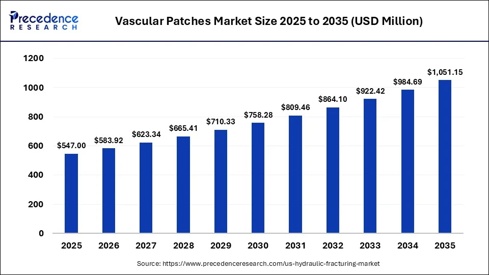 Vascular Patches Market Size 2025 to 2035