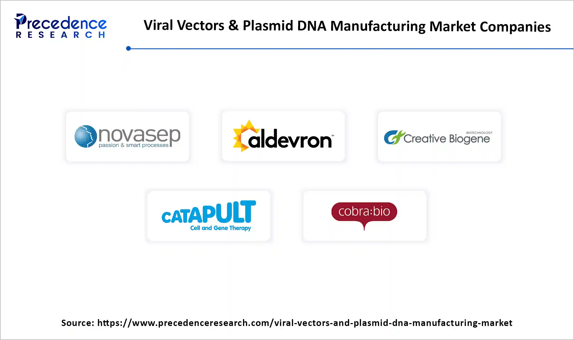 Viral Vectors & Plasmid DNA Manufacturing Market Companies