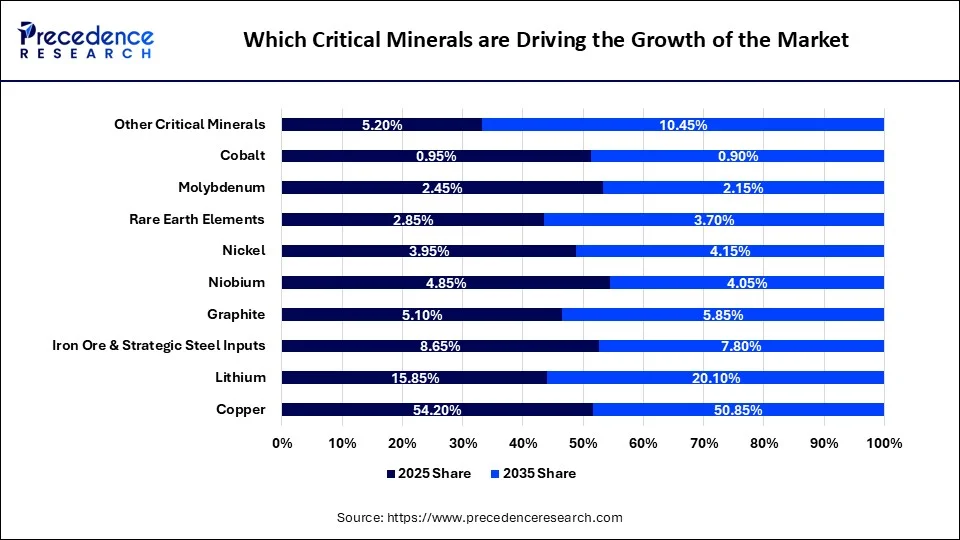 Which Critical Minerals are Driving the Growth of the Market